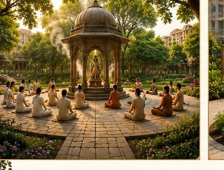 Krishna Meditation Garden